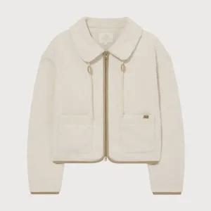 [커버낫] 우먼 보아 집업 자켓 CO2504JK72CM