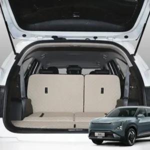 기아 EV5 트렁크매트 전기차 EV 카매트 차박 가죽 퀼팅 OV1