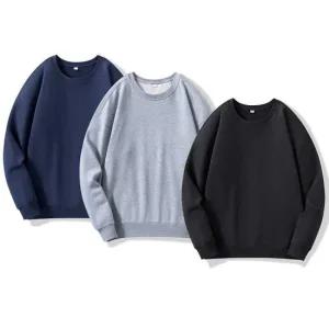 마마로 국산 빅사이즈 남녀공용 따뜻한 겨울 무지 심플한 스웨트 셔츠 티셔츠 긴팔 기모 맨투맨