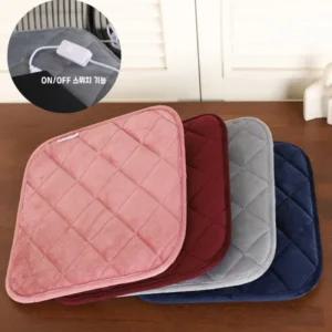 1인용 USB 온열 전기 방석 발열 사무실 차량용 겨울 방석