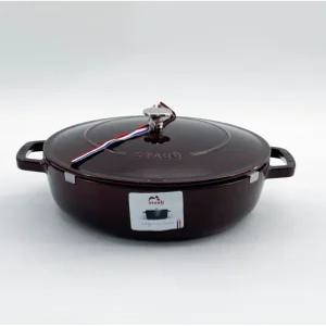 스타우브 B품 시스테라 전골 석류레드 28cm 인덕션 무쇠냄비 주물 전골냄비