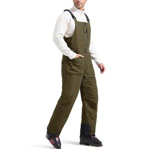 프리 솔저 남성용 보온 방수 스노우 빕스 스키 오버롤