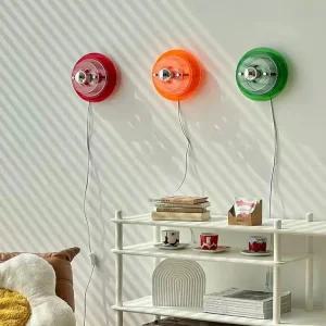 원형 월램프 아크릴조명 24cm 램프 벽조명 카페