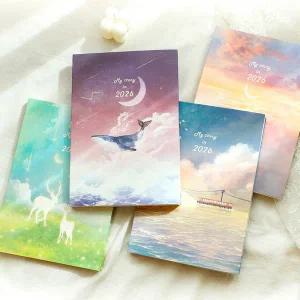 2026 마이스토리 다이어리 v11 날짜형 심플 일러스트 년도