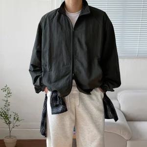 [쿼터]남자 나일론바람막이 투웨이 커플 러닝바람막이 집업 자켓