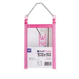 멀티프레임 걸이형 102x152 소형 5개 4R사이즈안내스탠드 프래임 액자 홍보물꽂이 아크릴게시판 안내판 물