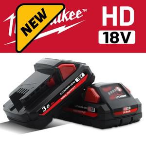 밀워키 M18 21700 3.0Ah 충전식 리튬 이온 배터리 교체용 48-11-1815 Z50 도구