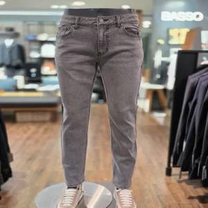 [바쏘옴므] WSZ4PS87AGR 25년 FW 그레이 스판 슬림 데님팬츠