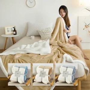 블랭킷 양털 담요 100x150cm 150x200cm 무릎담요 극세사담요 양면담요 양모극세사담요