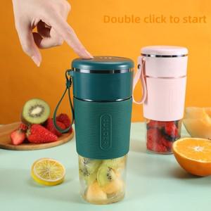 휴대용 Juicer Usb 충전식 무선 미니 소형 스무디 블렌더 믹서 과일 주스 메이커 전기 기계 유리 컵