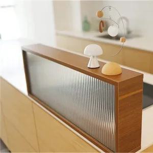 [숲속애] 유리 주방 파티션 800mm