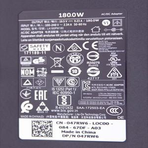 Dell Inspiron One 2350 W07C002 Vostro 15-7580 LA180PM180 노트북 AC/DC 어댑터 전원 충전기
