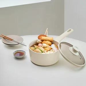 [테팔] 세라믹 인덕션 주물 아이콘 오트 밀크 편수냄비 18cm