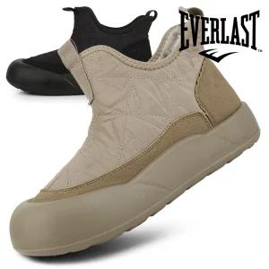 [에버라스트] 생활방수 여성 퍼안감 퀼팅 패딩 슬립온 방한부츠 겨울스니커즈