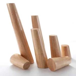 원목 가구 다리 침대 소파 테이블 다리발 4개 세트 바닥 받침 1. 1개-직각 8cm (3개+1개)