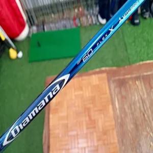 중고 디아마나 BF 60 FLEX X 드라이버 샤프트 (타이틀리스트 슬리브, 플렉스X, 4