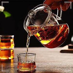 450ml 다기세트 녹 로하 카페용품 다기용품 유리 루이스 포트 주전자 티 내열 차