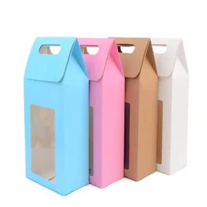 부자상점 손잡이형 투명창 선물백 빼빼로포장상자