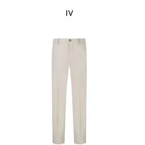 갤러리아 지이크 아이보리 폴리 사이드 밴딩 슬림 팬츠 PJFAH4504