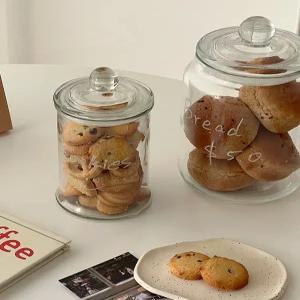 클리어 밀폐 유리 커피캡슐 세제보관함 2L 3L 대용량