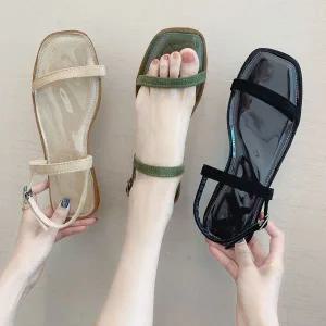 [에이치플러스몰]여성 스트랩 여름 샌들 107-3