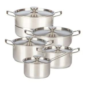 온더랩 올스텐 IH 인덕션 냄비 5종 세트 3중바닥 편수18+양수20+양수22+전골26+찜곰솥26 1세트