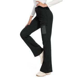 스노보드 겨울 하이킹을 위한 무스힐 여성용 스노우 스키 팬츠-플리스 안감 방수 보온 보온성