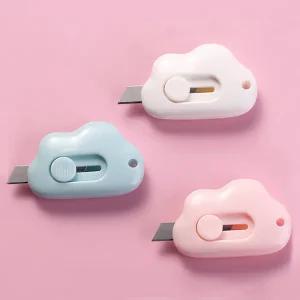 택배 언박싱 구름 미니 커터칼