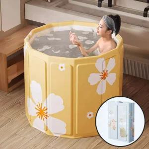 접이식 간이 욕조 반신욕 겨울 사우나 원룸 이동식 간편보관