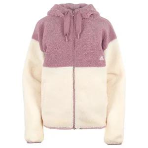 [아디다스] 여성 오버핏 보아 풀집 플리스 자켓 HN0670