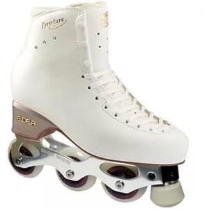레스텔 스케이트 - 에디아 서곡 화이트 인라인 베이스 부츠 + 스노우 피겨