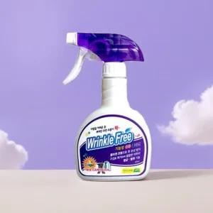 뿌리는 다리미 주름 제거 세탁소 풀먹임 옷 스프레이 다림풀 300ml