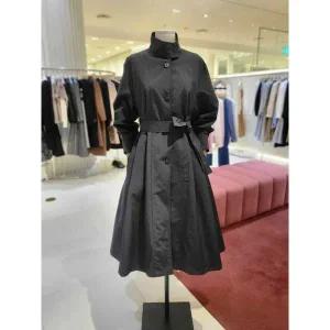 [지고트](센텀시티점)JR3E0TC023 [하이넥 싱글 트렌치 코트]