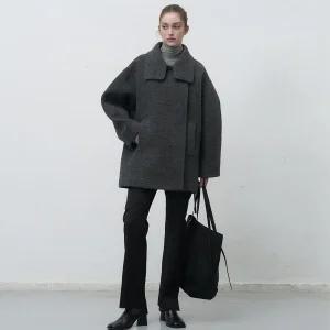 WOMAN 울 부클 하프 코트 [2COL] / WBE4L10527