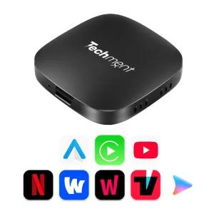 테크먼트 로드프리PRO 무선 카플레이 안드로이드오토 올인원 동글 OTT 앱 다운 가능