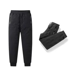 압열 누빔 양털 패딩바지 방한 보온성 겨울조거팬츠 패딩 바지 따뜻한 방한 겨울 작업복 오토바이 야외활동