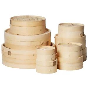 대나무 만두 찜기 딤섬 3호 18cm 채반 찜통