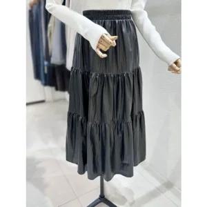 [갤러리아] [LAP]페이크레더하이롱스커트 (AR7XL462)