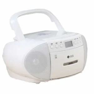 화이트 CD 라디오 오디오카세트 MP3카세트 라디오카세