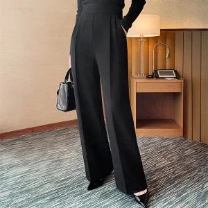 (뮬랑) (기모ver)사이드콘솔 와이드슬랙스 (2col)[팬츠DCP10]