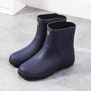 [라일리] Rly 방수 미들레인부츠 남성 작업용 논슬립 장화 방한