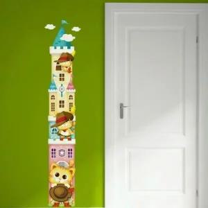 유치원 어린이집 키재기 스티커 장화 신은 고양이 여아완구