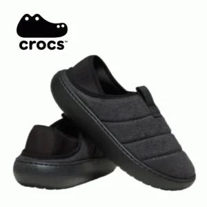 크록스 클래식 스웨이드 모크 블랙 212097001SG