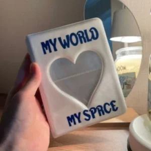 흰색 1개 포토카드 앨범 포카앨범 포카 미니앨범 콜렉 폴라로이드앨범 콜렉트북 미니앨범