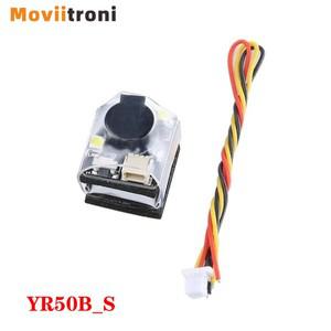 YR50B_S 파인더 버저 100dB 초강력 알람 RC 신호 손실 추적기 듀얼 LED 라이트 FPV 쿼드콥터 및 비행기용