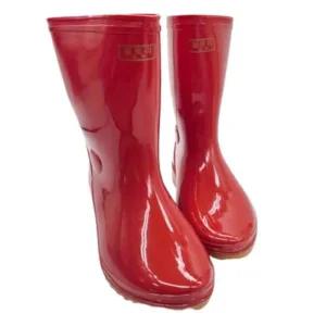 [라일리] Rly 낚시장화 갯벌장화 여자용 적색 반장화 255