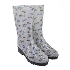 [라일리] Rly 낚시용장화 방수장화 여자용 리본 반장화 235