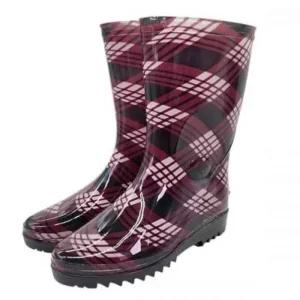 [라일리] Rly 주방장화 농사용장화 여자 체크 반장화 250mm