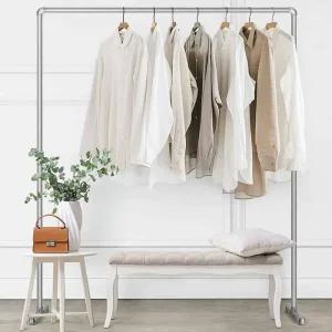 [라일리생활건강] Rly 행거선반 수납행거 파이프 행거 스탠드