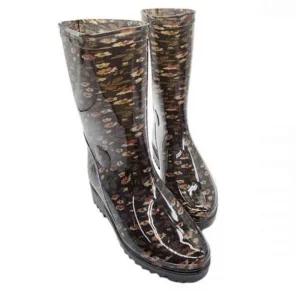 [라일리] Rly 물장화 농사용장화 여자 플라워 반장화 235mm